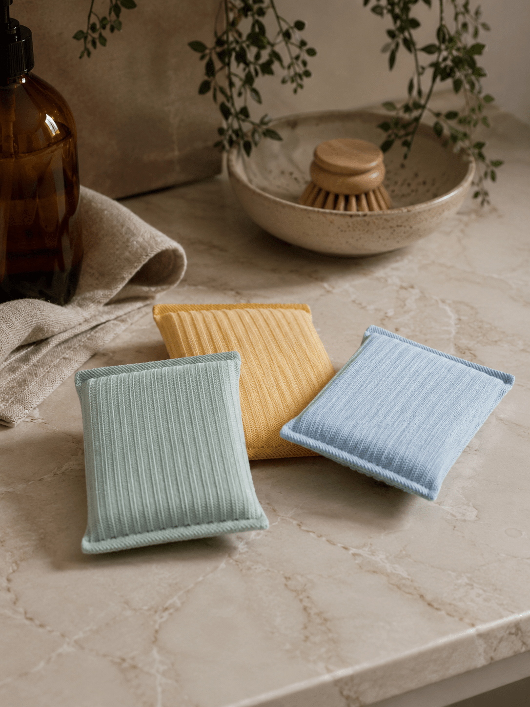 Губки для мытья посуды IKEA PEPPRIG, 3 шт
