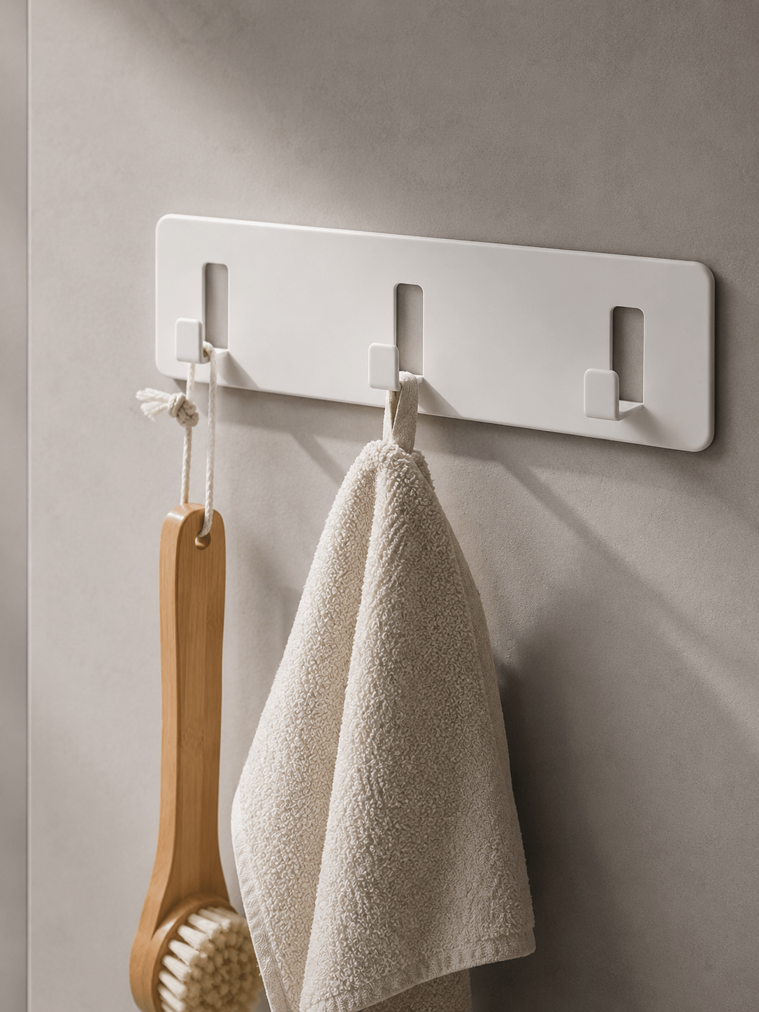 Вешалка с 3 крючками IKEA GALTBOX , самоклеящаяся / белая