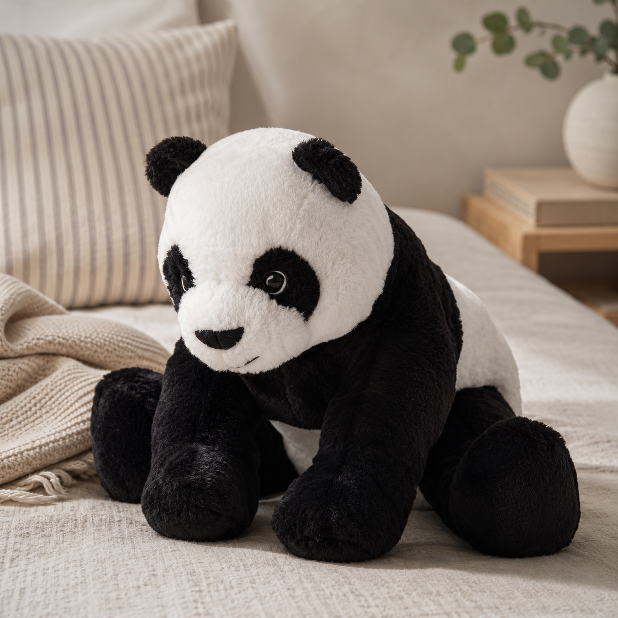 Плюшевая игрушка, панда IKEA KRAMIG, 30 см