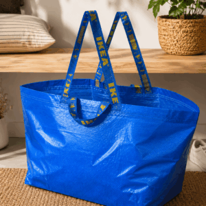 Большая сумка IKEA FRAKTA, 55x37x35 см/71 л, синяя