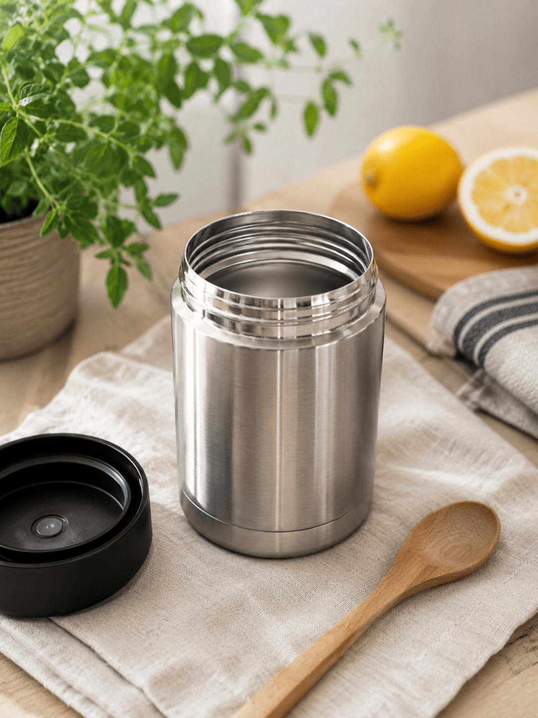 Термос для еды IKEA EFTERFRAGAD, нержавеющая сталь, 0,5 л