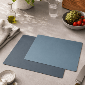 Разделочная доска IKEA FINFORDELA, гибкая, темно-серая, бирюзовая, 28x36 см