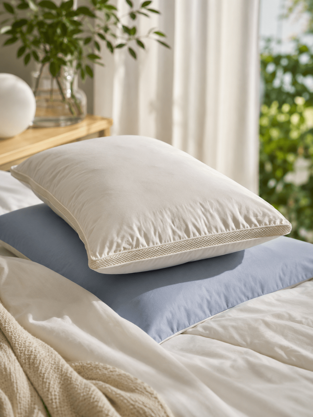 Подушка IKEA GAFFELKLOCKA , высокая 50×60 см