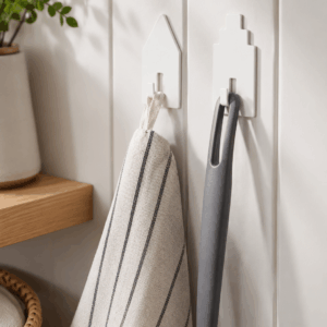 Самоклеящийся крючок для дома IKEA TIPPVAGN, белый, 2 шт
