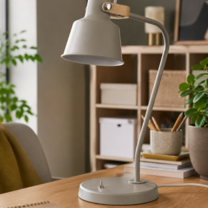 Настольная лампа IKEA SJOMAKT , бежевый / ясень