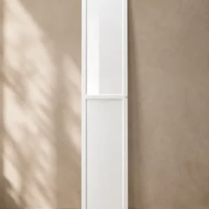Панельная/стеклянная дверь IKEA OXBERG, белая, 40x192 см