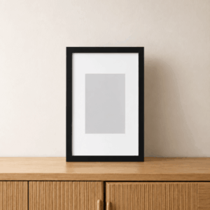 Фоторамка IKEA RODALM, чёрная, 40x50 см