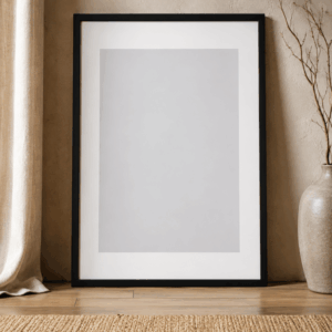Фоторамка IKEA RODALM, чёрная, 50x70 см