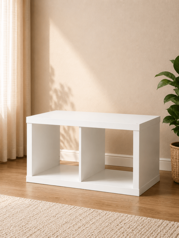 Полка настенная IKEA KALLAX, белый, 77×41 см