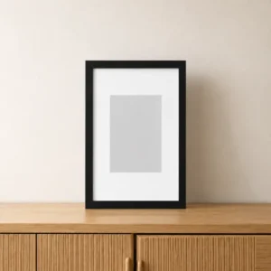 Фоторамка IKEA RODALM, чёрная, 21x30 см