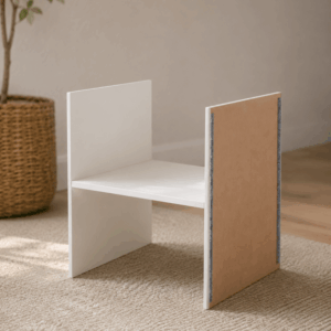 Вставка с 1 полкой IKEA KALLAX, белая, 33x33 см