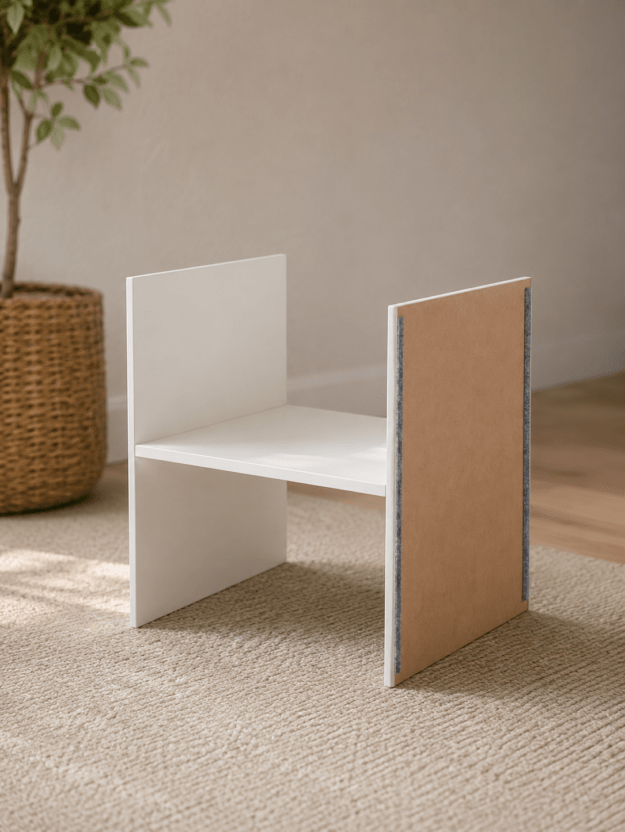 Вставка с 1 полкой IKEA KALLAX, белая, 33×33 см